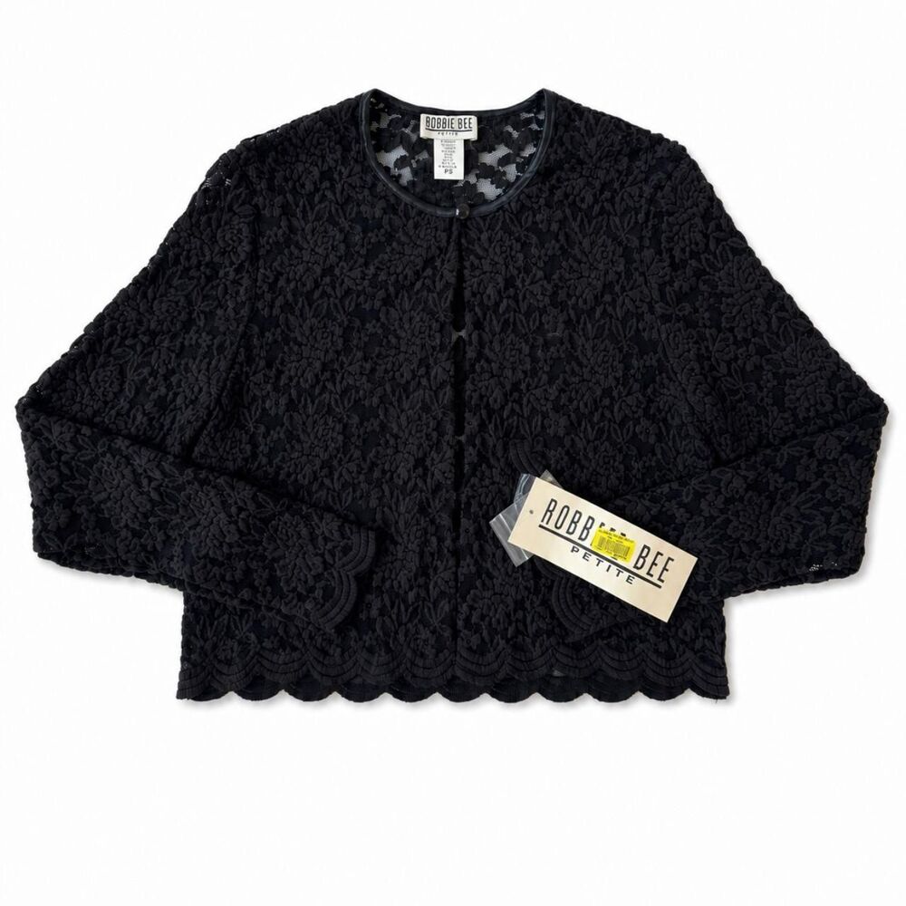 Robbie-bee Women's Black Cardigan‎